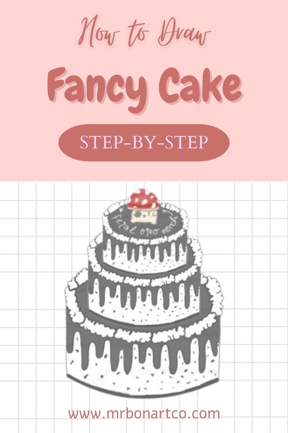 How to Draw a Cake - Easy Drawing Art-saigonsouth.com.vn